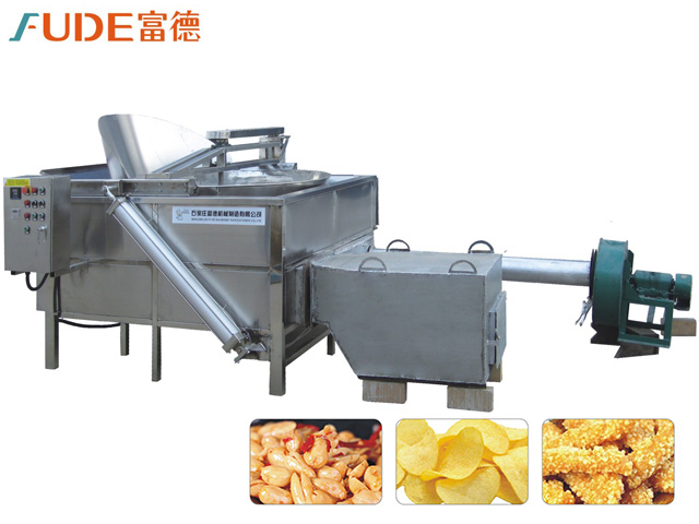 燃煤式、生物質顆粒半自動油炸機